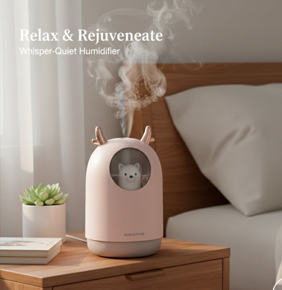 Cute BabyBear Silent Air Humidifier