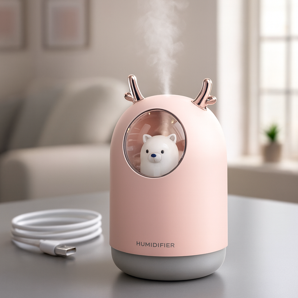 Cute BabyBear Silent Air Humidifier