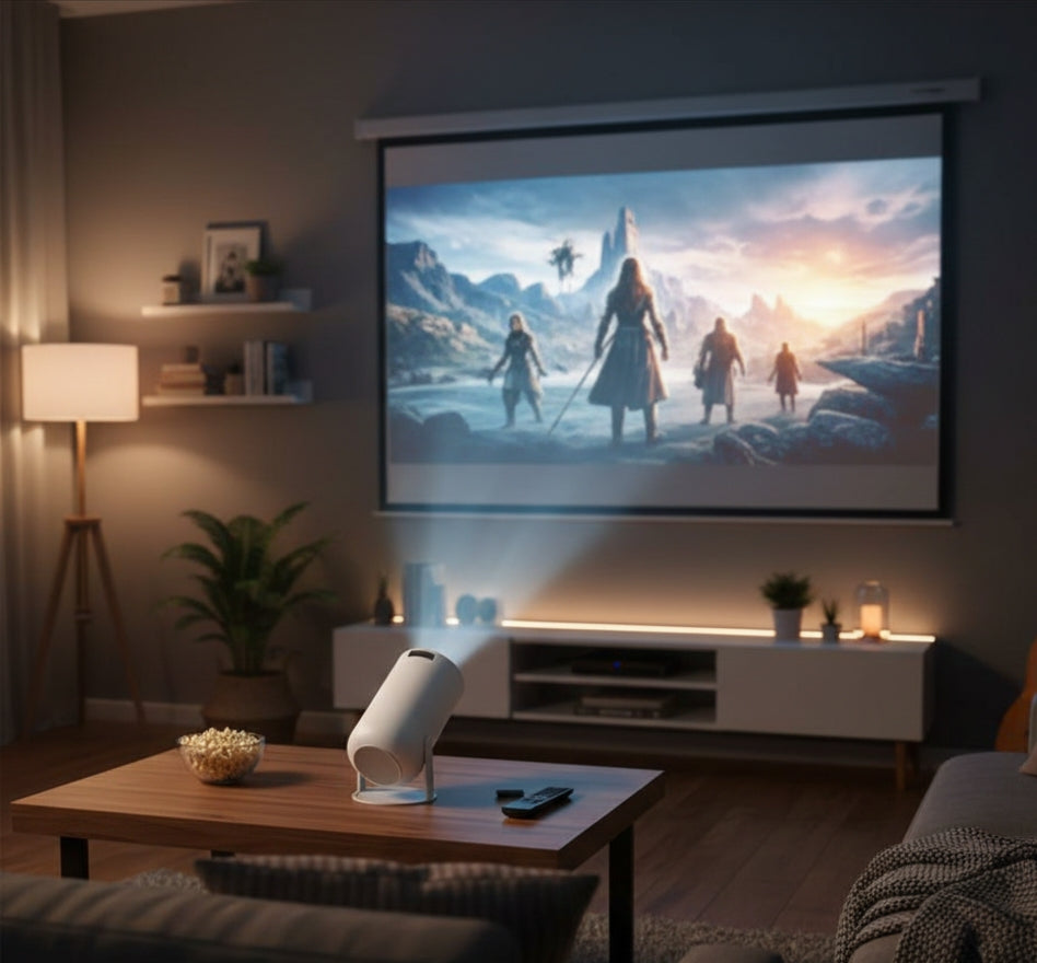 BeamVision Mini Home Theater Projector