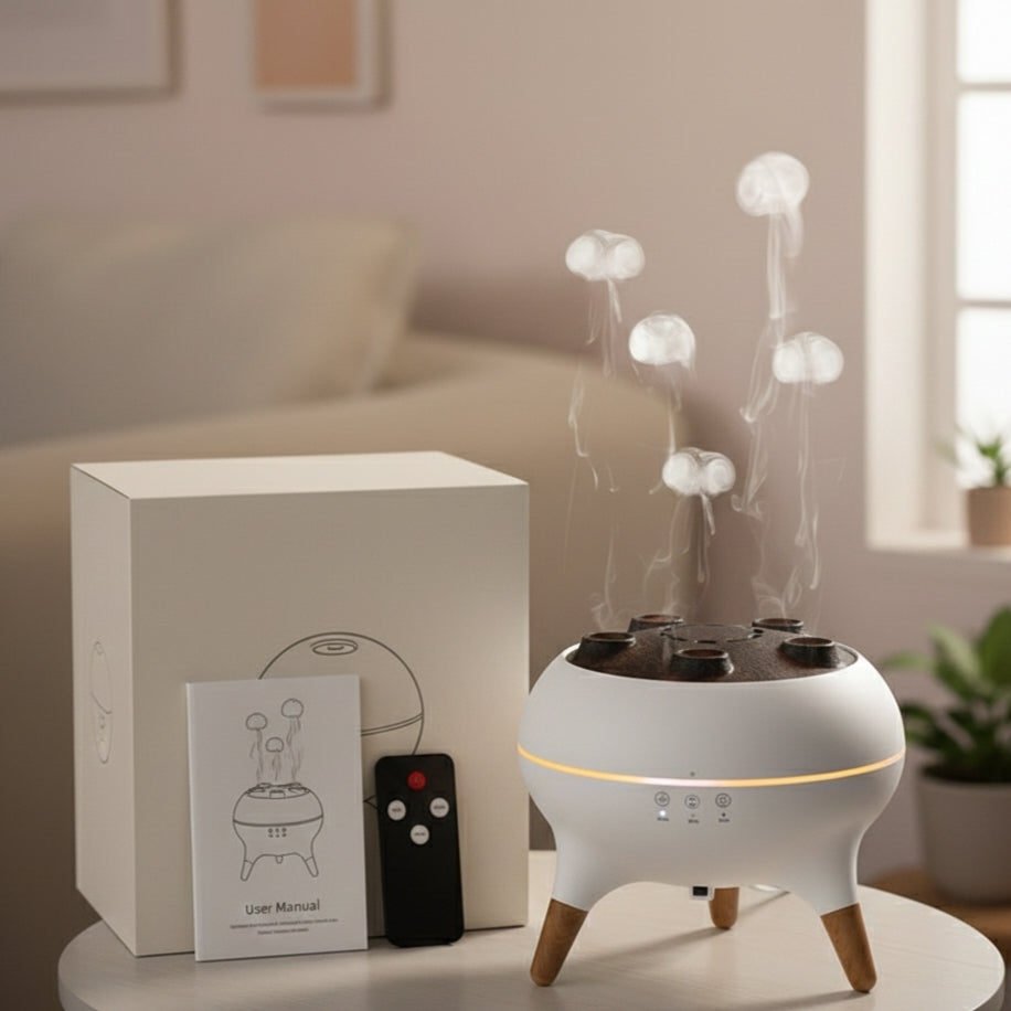 Jellyfish Mist Humidifier & Essential Oil Diffuser